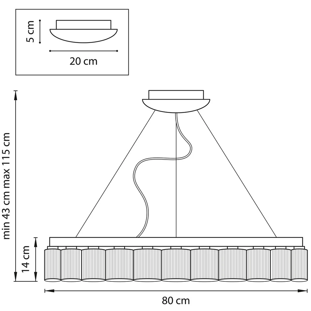 Подвесная люстра Lightstar NIBBLER 812236