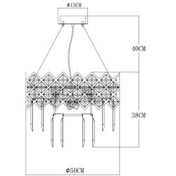 Подвесная люстра Arte Lamp