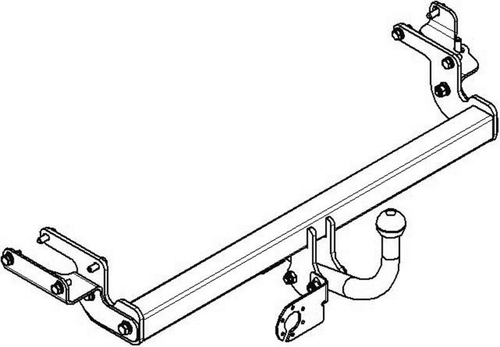 Фаркоп на MITSUBISHI LANCER IX (2003-2007) (без электрики, паспорт/сертификат в комплекте) Автос.MI 22