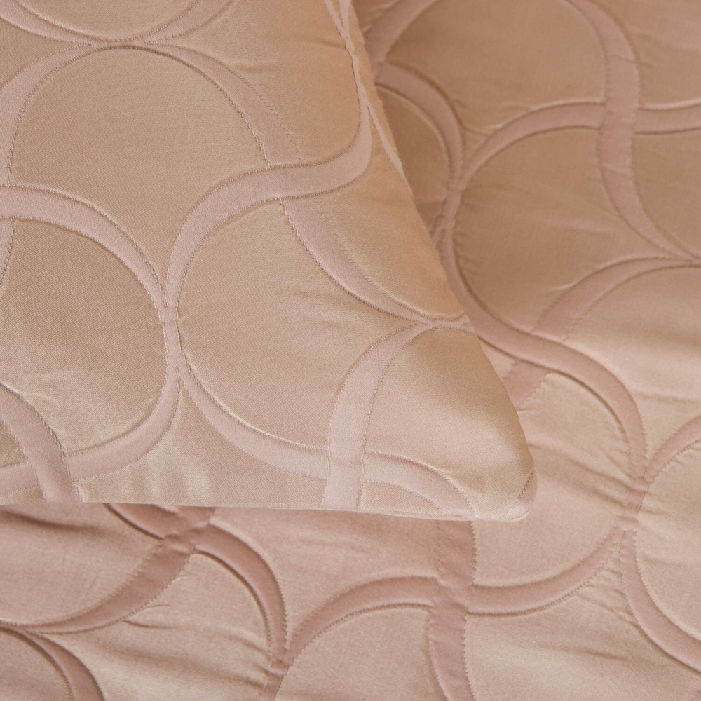Наволочка Frette Lux Tile Powder Pink (50 x 50 см)