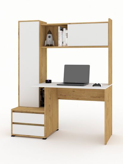 дуб бунратти / белый