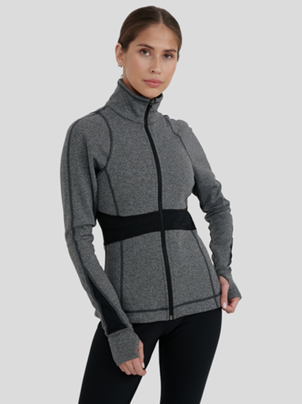 Олимпийка на молнии «Sinner Warm Grey»