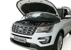 Упоры капота для Ford Explorer V 2010-2019, 2 шт., UFDEXP011