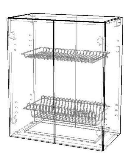 Шкаф-сушка кухонный  ДЕСТИНИ-36