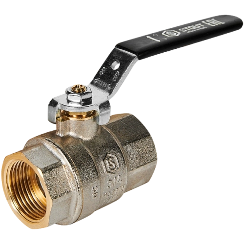 STOUT Кран шаровой полнопроходной, ВР/ВР, ручка рычаг 3/4*