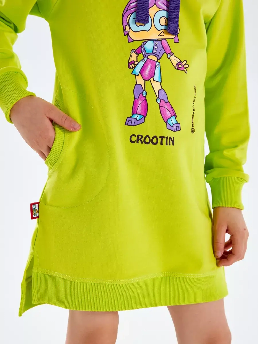 Платье толстовка спортивное