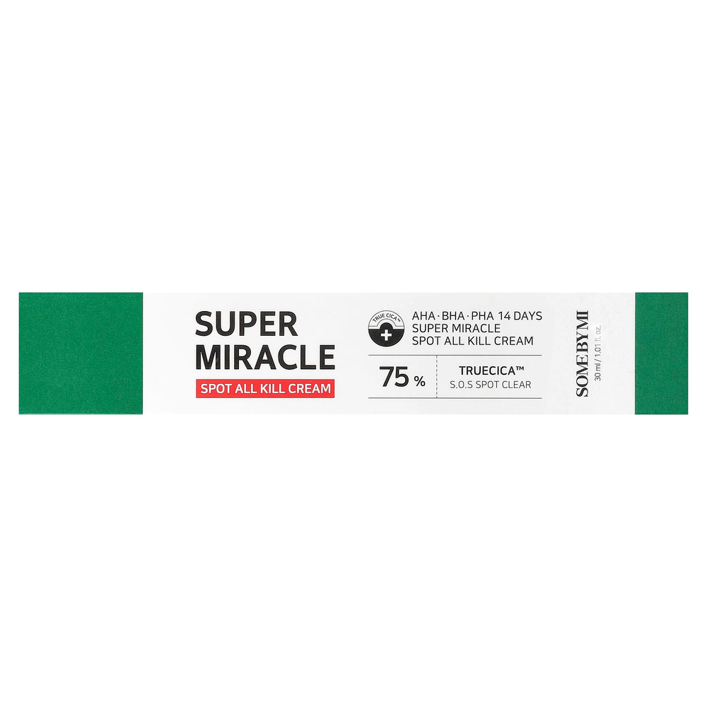 SOME BY MI, AHA, BHA, крем против пятен, 14 дней с ПГК, 30 мл (1,01 жидк. унц.)