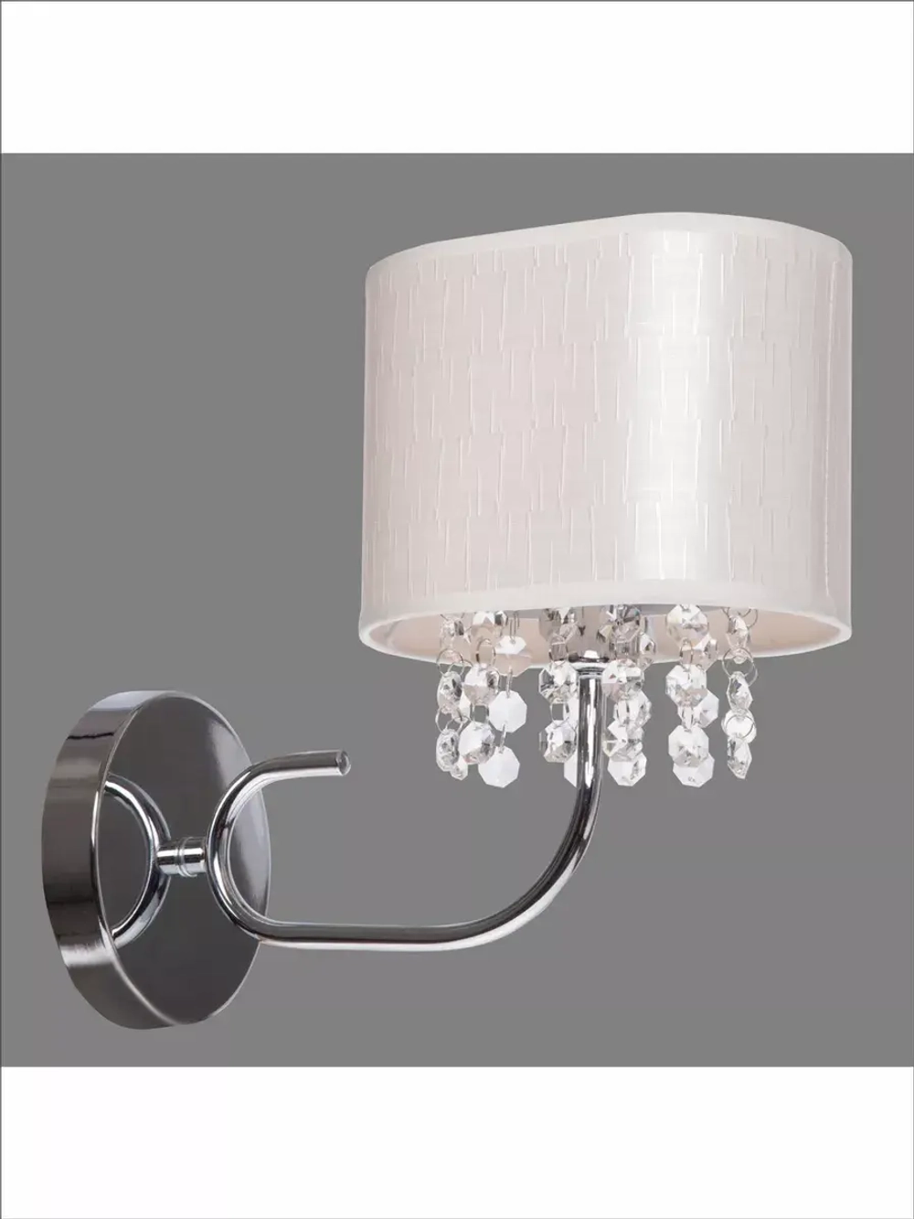 Светильник настенный LIKA  E14*40W хром/белый