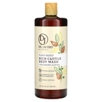 Dr. Jacobs Naturals, кастильский гель для душа на растительной основе, питательный миндаль, 946 мл (32 унции)