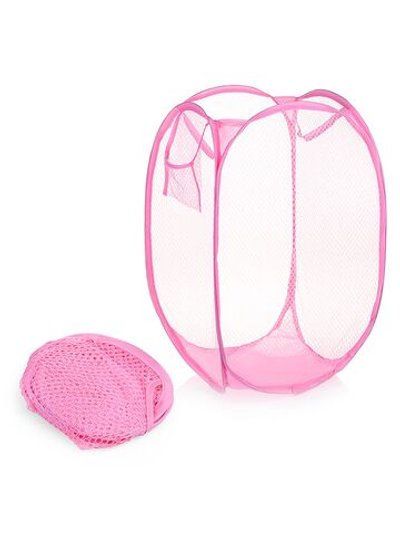 Корзина для игрушек розовая (10056-1)