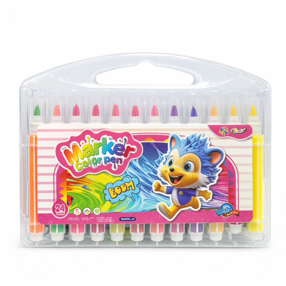 Набор фломастеров Longdi 24 шт