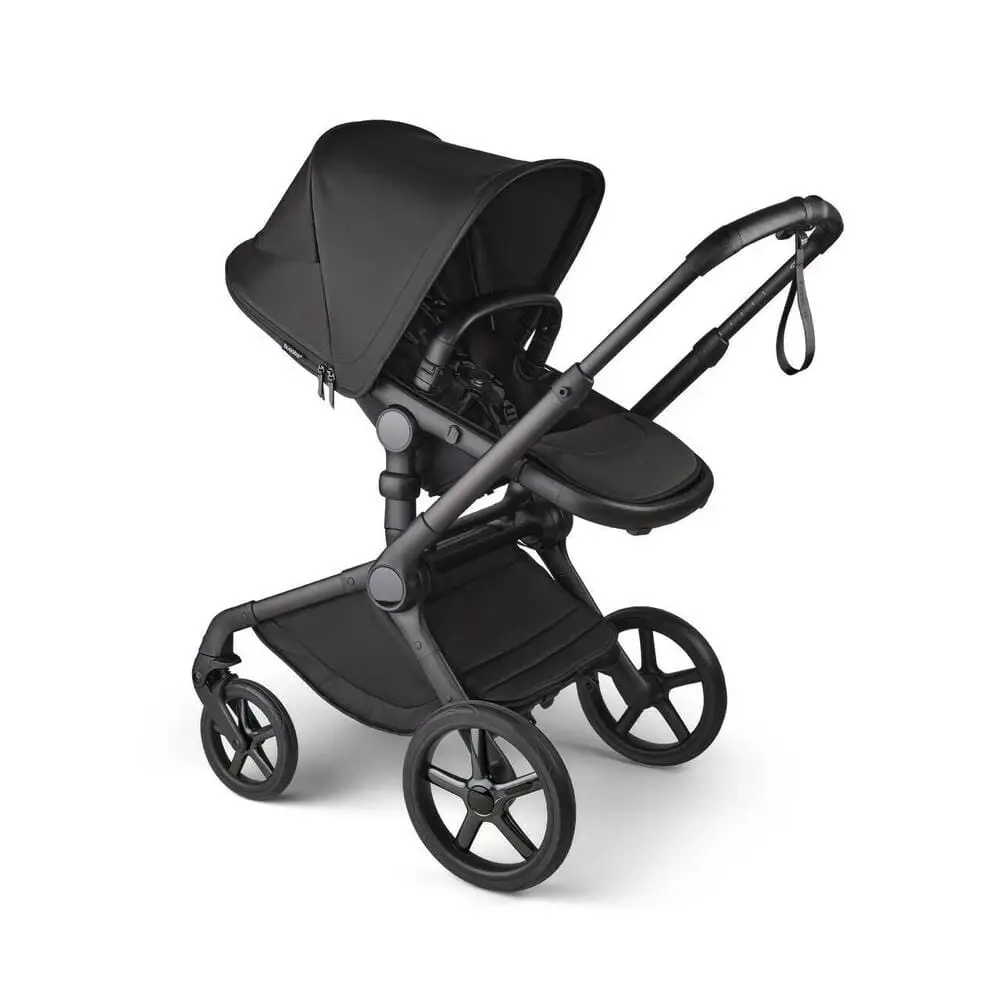 Коляска 3 в 1 Bugaboo Fox 5 Renew Heritage Black + Автокресло Cybex Cloud T Sepia Black