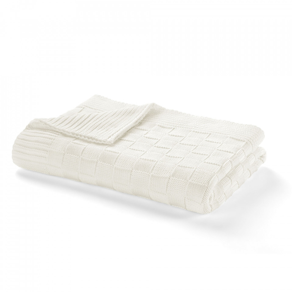 Плед 130х170 Allan от Casual Avenue слоновая кость Турция