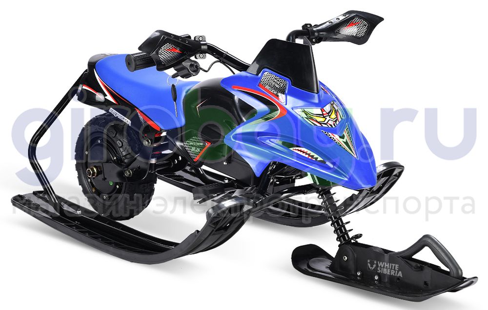 Детский электроснегокат White Siberia BELEK 800W - Синий фото Детский электроснегокат White Siberia BELEK 800W - Синий фото фото №2