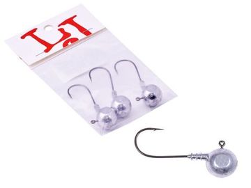 Джиг-головки Lucky John BALL 26.0г кр.BN 004/0 3шт