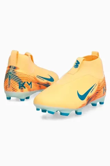 Бутсы Nike Zoom Mercurial Superfly 10 Academy Mbappe FG/MG Junior - оранжевый