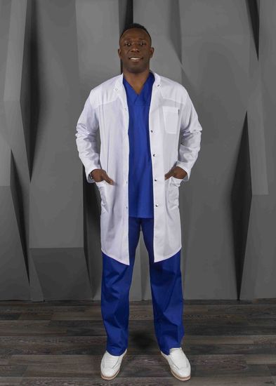 Халат мужской М-048 (белый)