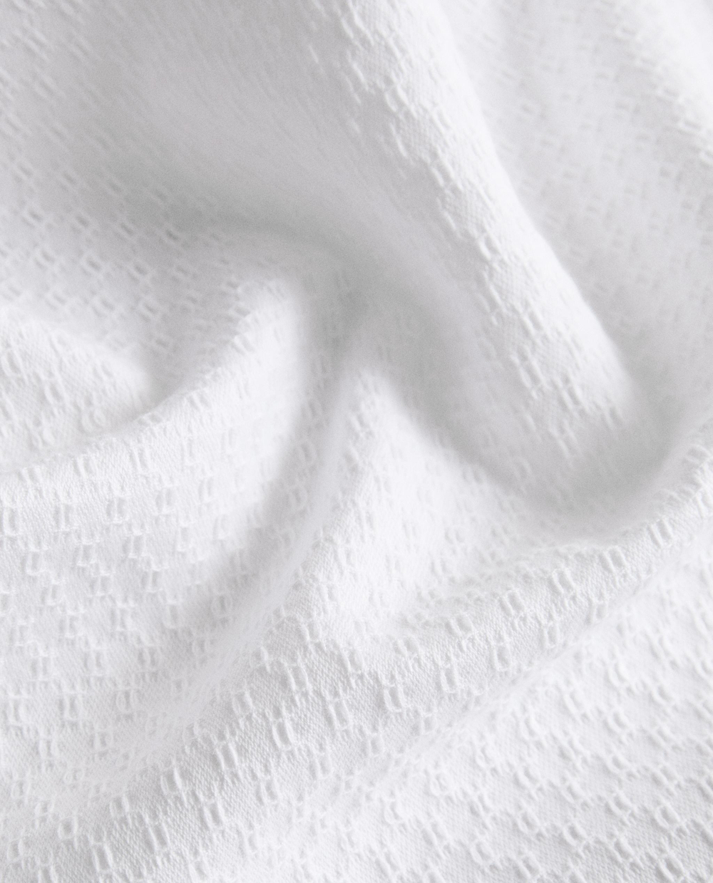 Zara Home покрывало из хлопка, белый · 5170/006