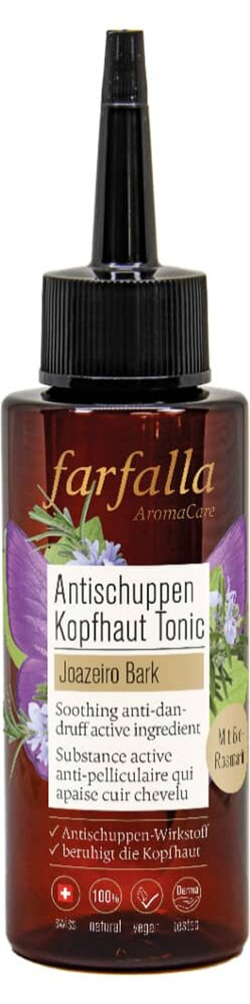 Тоник для кожи головы против перхоти Farfalla Joazeiro Bark, 100 мл
