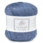 Пряжа Lucido, 100г, 445м, 90%хлопок, 10%микропайетки, (цена за 1 шт)
