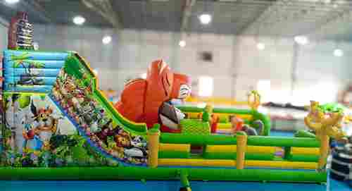 Коммерческий надувной батут «Прайд 2» с широким входом, 12*7*6 м