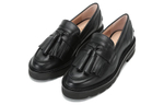 stuart weitzman Tassel-detail Leather Loafers