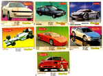 Вкладыши от жвачки Turbo Yellow, Turbo Super желтые 16 штук без повторов.
