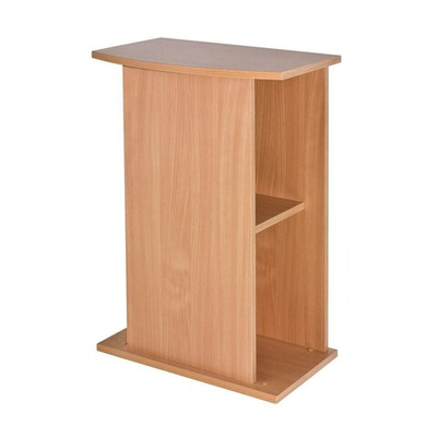 Тумба фигурная 50*30*70 бук, открытая, модель 2016 (Аква Плюс)