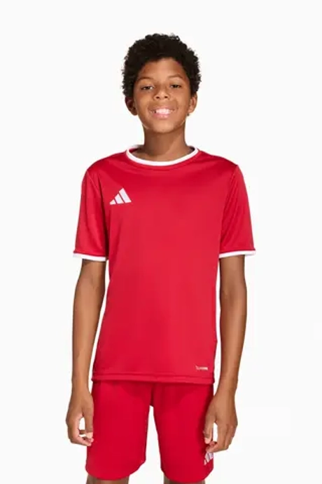 Футболка adidas Entrada 26 Junior - красный