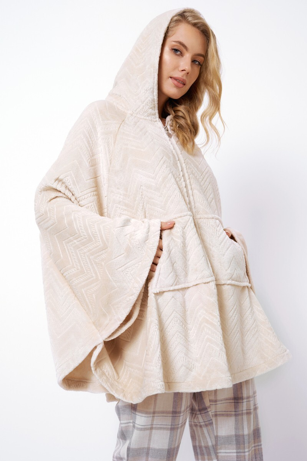 ZAHRA SWEATER Пончо женское