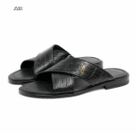 Шлепанцы Zilli из кожи крокодила, арт. 74503