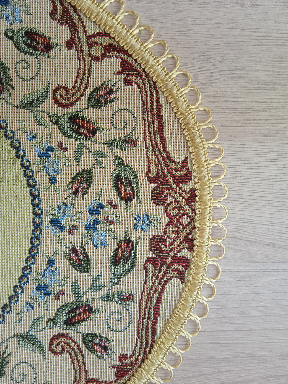 Декоративная гобеленовая салфетка Орхидеи 40*60