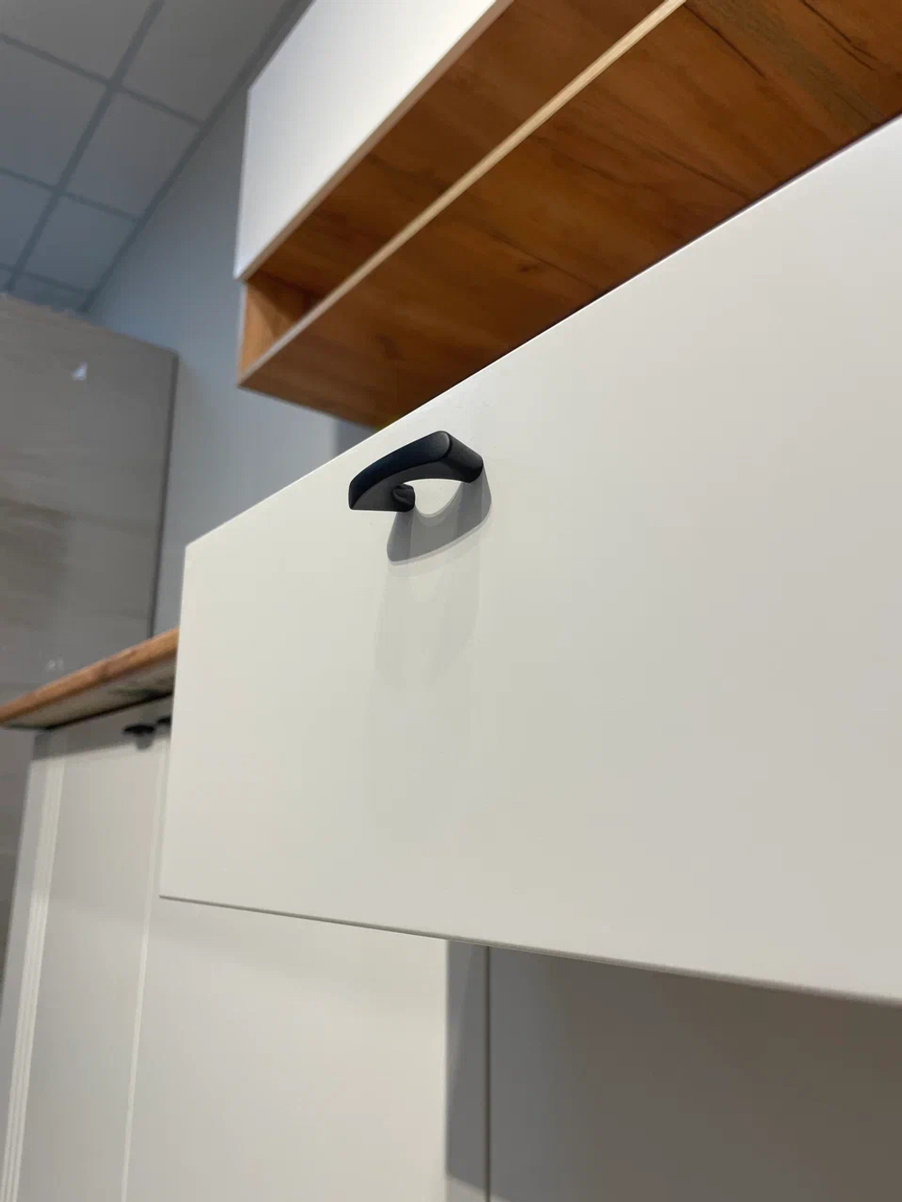 Кухня «Монако» Белая 200 см