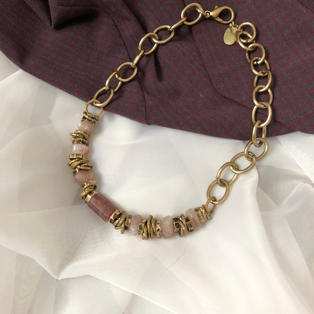 Колье с турмалином.