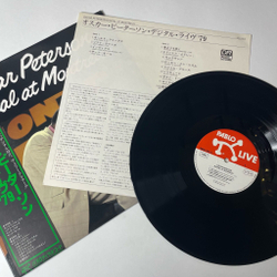 Винтажная виниловая пластинка LP Oscar Peterson Digital At Montreux (Japan 1981) (Obi)