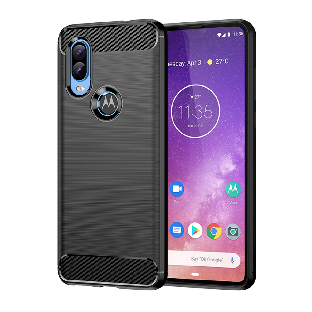 ✓ Чехол в стиле карбон на смартфон Motorola Moto P50, серия Carbon от  Caseport - купить по отличной цене 🤑 в интернет магазине caseport в Москве  и СПб