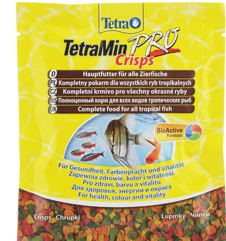 TetraMin Pro Crisps корм-чипсы для всех видов рыб 12г (sachet)