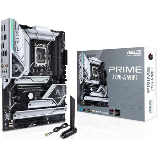Материнская плата ASUS PRIME Z790-A WIFI (LGA1700/Z790/4xDDR5/4xPCI-Ex16/1xPCI-Ex1/4xM.2/SB/GLAN/Wi-Fi/BT/DP/HDMI/ATX)