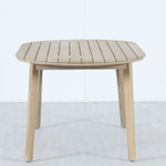 Стол деревянный обеденный Tagliamento Madrague, светлый тик