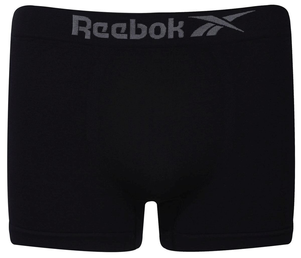 Мужские спортивные боксеры Reebok Mens Seamless Trunk DALE 3P - black