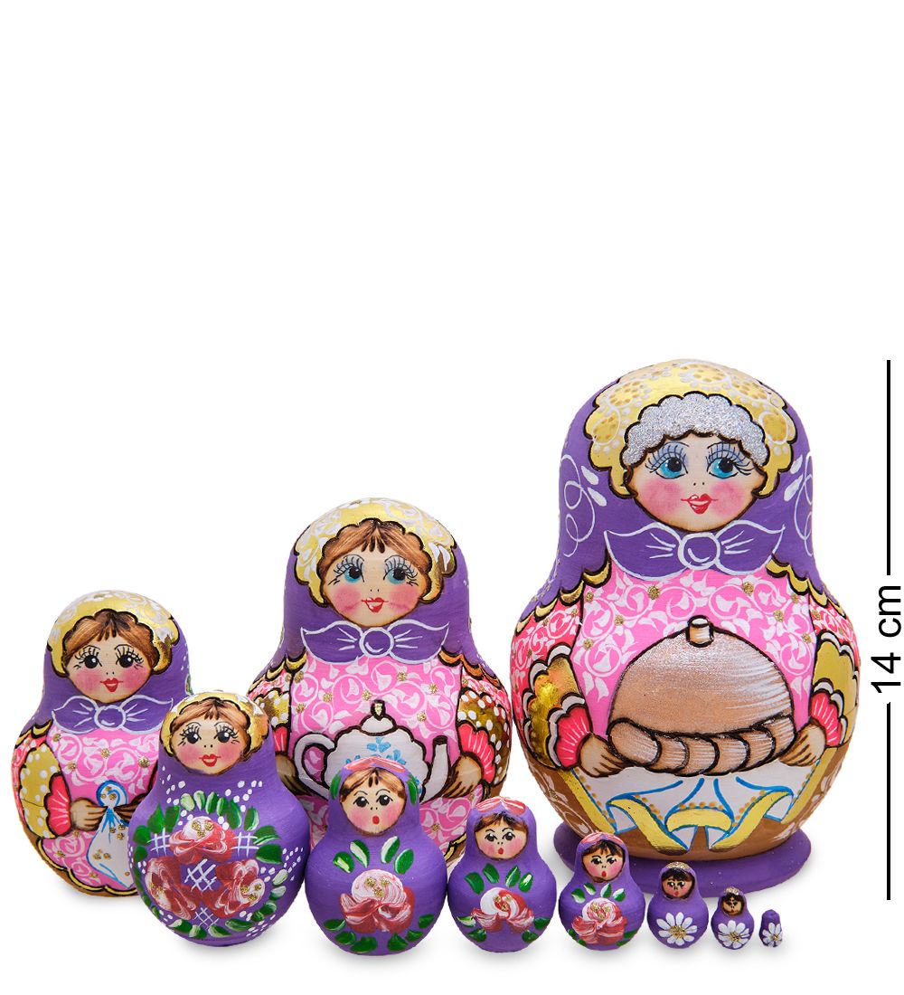 Народные промыслы МР-24/ 10-D Матрешка 10м «Клавдия»
