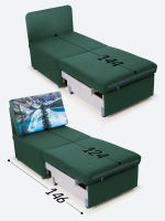 Кресло-кровать "Миник", купон Пейзаж