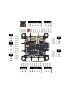 Квадрокоптер FPV, дрон 7 дюймов, ELRS 2.4 ГГц