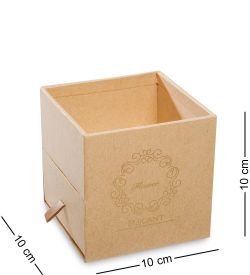 WG-100-A Коробка подарочная «Букет с сюрпризом» цв.коричневый