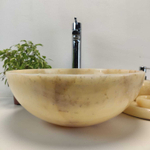 Раковина из оникса Bowl Yellow TinLip BO-61091 40*40*15