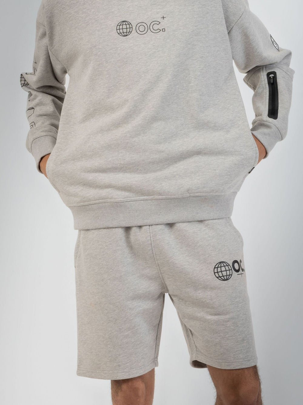 Шорты мужские ORIGINAL CREATOR GLOBE SHORTS, Серый
