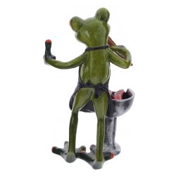 GAEM Фигурка декоративная "Лягушка", L9 W6 H16 см