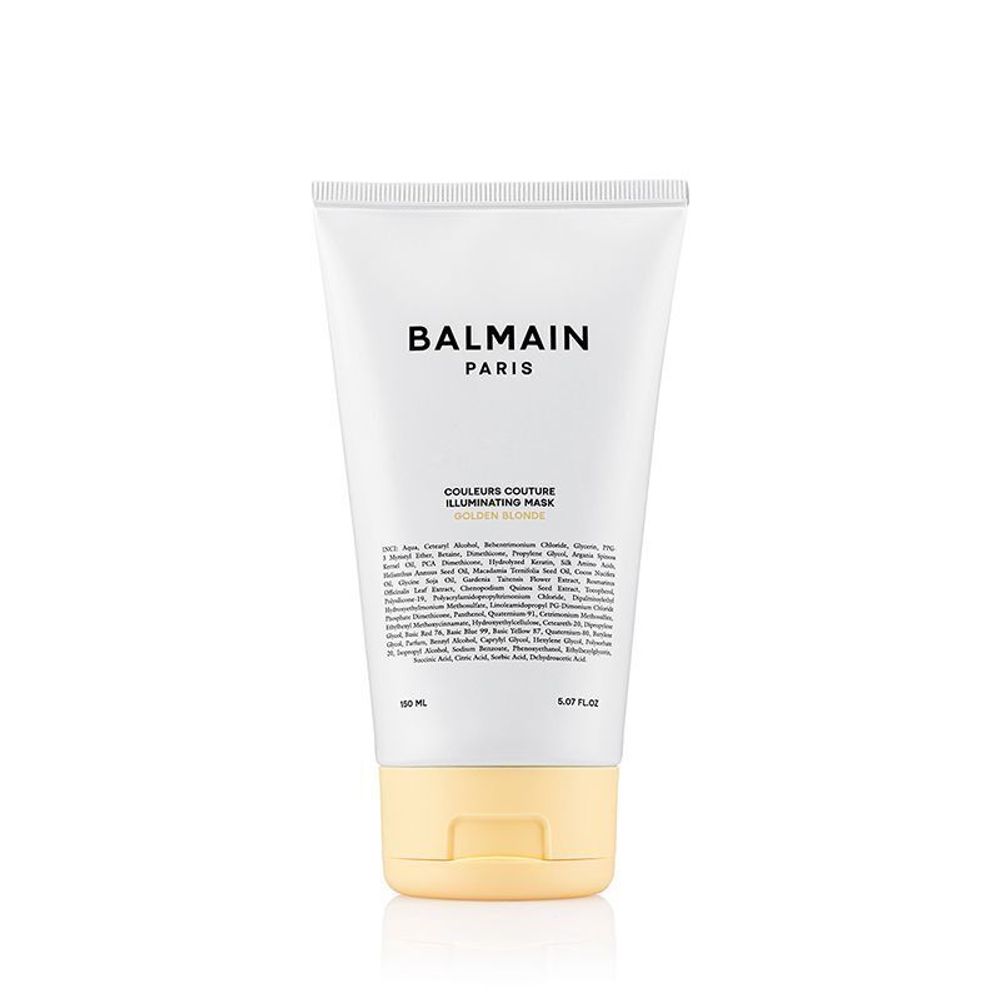 Balmain Hair Couture Осветляющая цветовая маска для золотистого блонда Illuminating Colour Mask Golden Blonde 150 мл