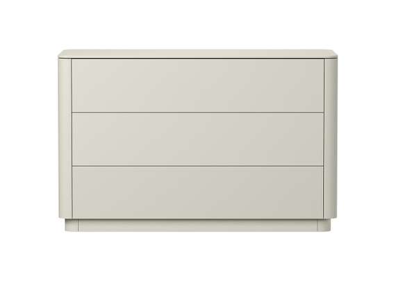 Комод Tammi 3 ящика ширина 120 см (дымка)