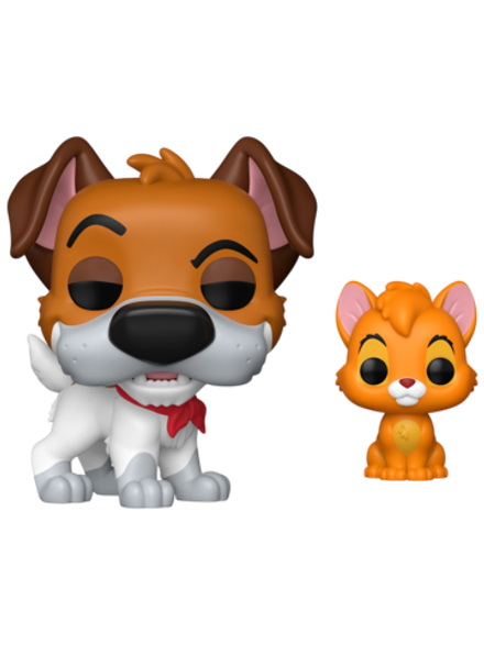 Фигурка Funko POP! Disney Oliver and Company Dodger with Oliver